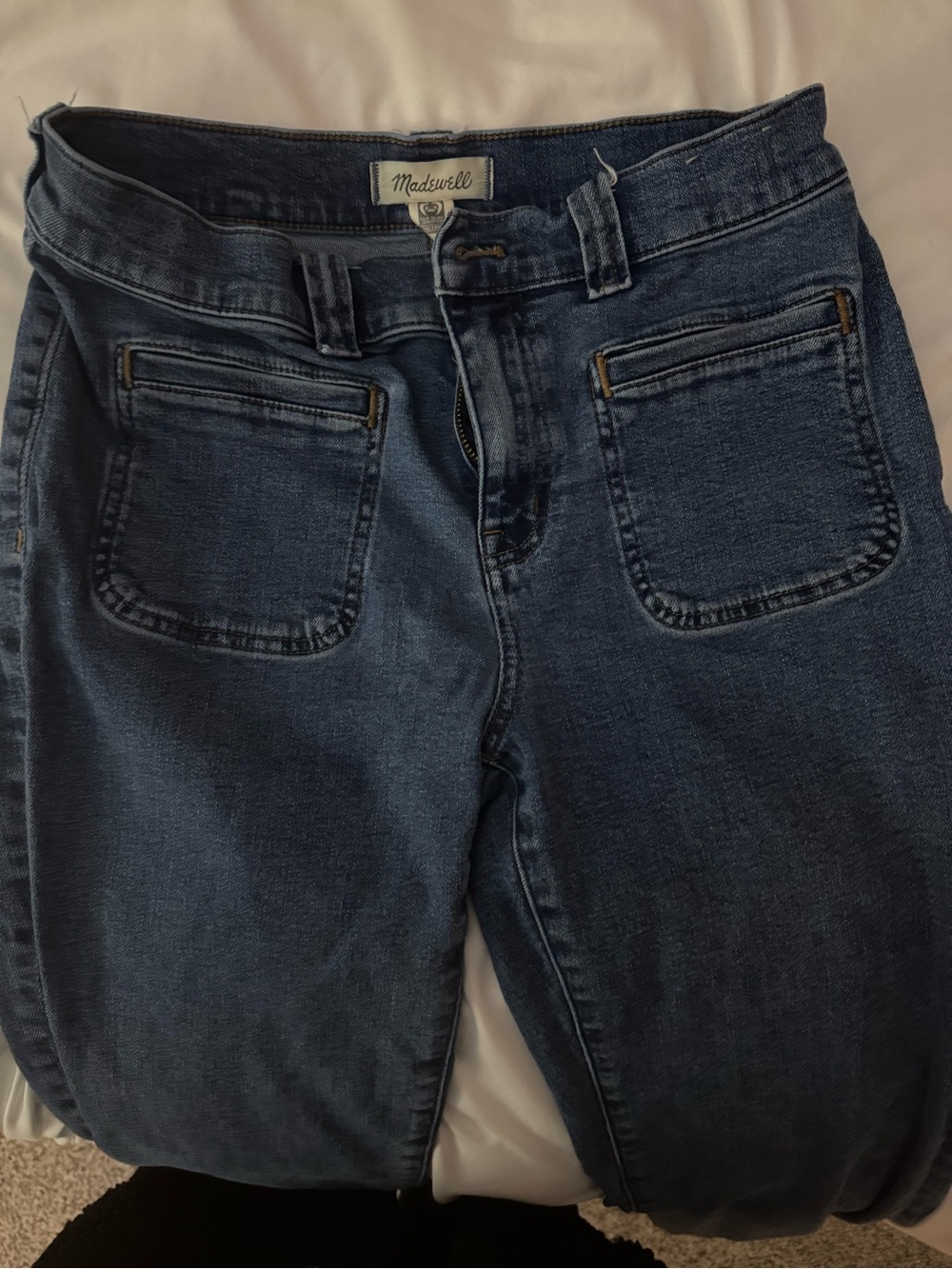 Madewell Women's Dark Wash Boyfriend Jeans